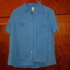 White Stag 1X Button Down Shirt